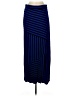 Apt. 9 Stripes Blue Casual Skirt Size M (petite) - photo 1