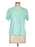 Reebok 100% Polyester Green Active T-Shirt Size L - photo 1