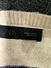 Zara Stripes Ivory Turtleneck Sweater Size L - photo 7