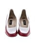 Bally Color Block Burgundy Red Heels Size 8 1/2 - photo 2