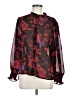 Sanctuary 100% Polyester Burgundy Long Sleeve Blouse Size M - photo 1