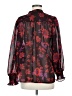 Sanctuary 100% Polyester Burgundy Long Sleeve Blouse Size M - photo 2