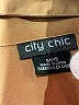 City Chic 100% Polyester Brown 3/4 Sleeve Blouse Size 18 Plus (M) - photo 7