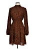 Shein Animal Print Brown Casual Dress Size L - photo 1