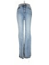 Daze Hearts Blue Jeans Size 24 waist - photo 1