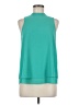 Naked Zebra 100% Polyester Teal Sleeveless Blouse Size M - photo 1