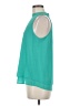 Naked Zebra 100% Polyester Teal Sleeveless Blouse Size M - photo 5