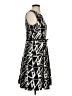 Melonie T 100% Polyester Graphic Black Casual Dress Size 4 - photo 4