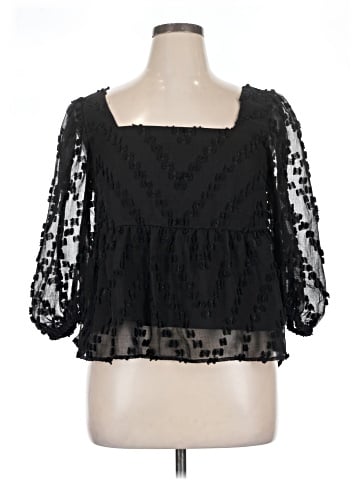 Just Female 3/4 Sleeve Blouse (view 1)
