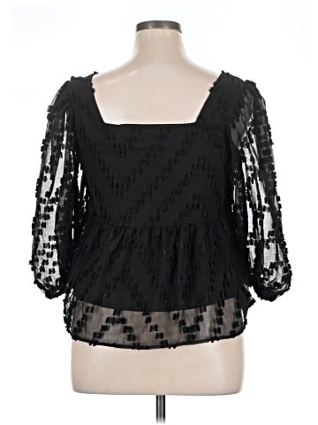 Just Female 3/4 Sleeve Blouse (view 2)