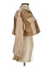 Shein 100% Polyester Color Block Brown Long Sleeve Blouse Size 2 - photo 4
