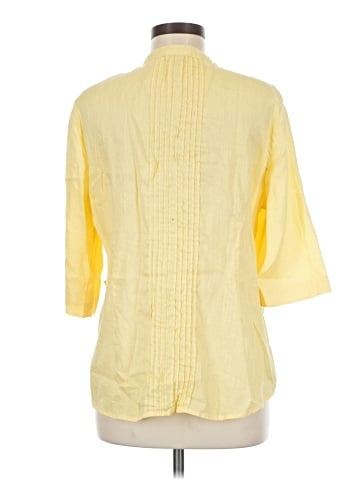 Carole Little 3/4 Sleeve Button-Down Shirt (view 2)