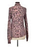 Boston Proper Animal Print Pink Cardigan Size M - photo 2