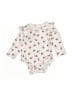 Unbranded Ivory Long Sleeve Onesie Size 3-6 mo - photo 1