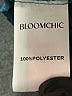 BLOOMCHIC 100% Polyester Teal Casual Dress Size 26 waist - photo 8