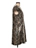 Unbranded 100% Polyester Animal Print Brown Casual Dress Size 12 - photo 4