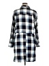 Aqua 100% Rayon Plaid Blue Long Sleeve Button-Down Shirt Size XL - photo 2