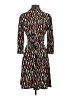 Laundry by Design Print Black Casual Dress Size S - photo 2