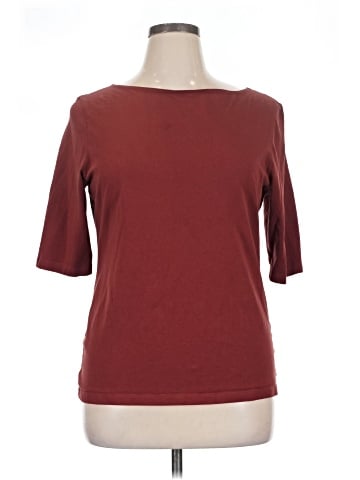 Fair Indigo 3/4 Sleeve T-Shirt (view 1)