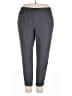 Zyia Active Solid Gray Casual Pants Size 3X - photo 1