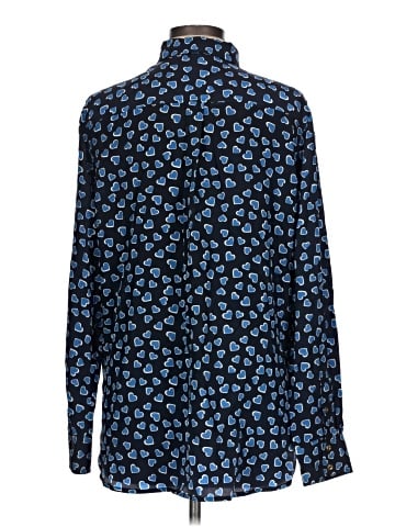 C. Wonder Long Sleeve Silk Top (view 2)