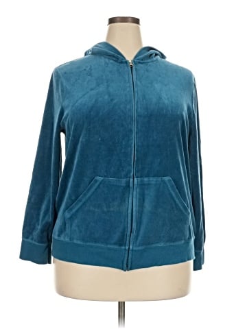 Just My Size Zip Up Hoodie (view 1)