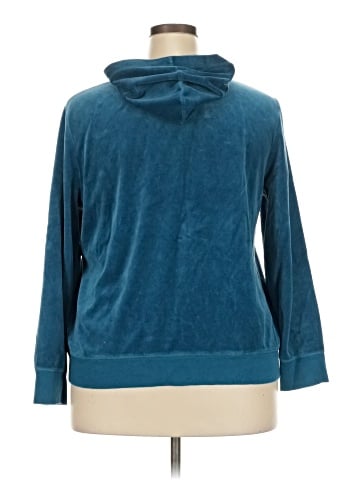 Just My Size Zip Up Hoodie (view 2)
