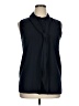 Tory Burch 100% Polyester Blue Sleeveless Blouse Size 14 - photo 1