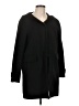 Zara Basic Black Coat Size L - photo 1