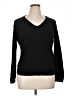 Roz & Ali 100% Acrylic Black Pullover Sweater Size XL (petite) - photo 1