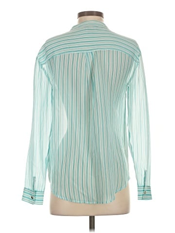 Juicy Couture Long Sleeve Silk Top (view 2)