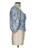 Hutch Blue 3/4 Sleeve Blouse Size L - photo 4