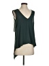 BCBGMAXAZRIA Green Sleeveless Blouse Size XXS - photo 1