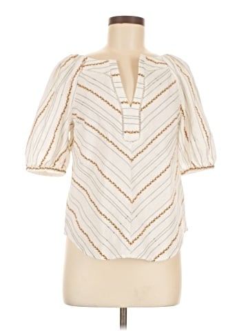 Maeve by Anthropologie Short Sleeve Blouse (view 1)