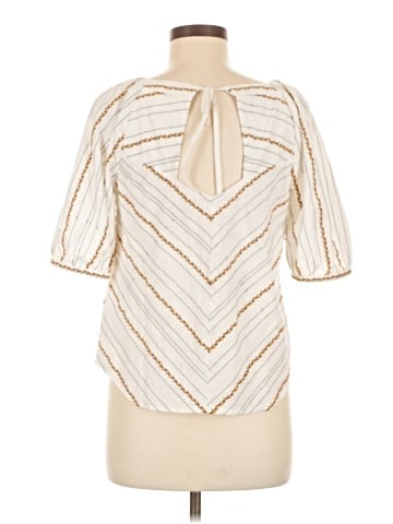 Maeve by Anthropologie Short Sleeve Blouse (view 2)