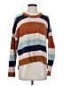 Madewell Color Block Brown Pullover Sweater Size S - photo 1