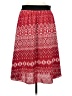 Lularoe Print Red Casual Skirt Size M - photo 1