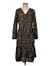 Mara Hoffman 100% Polyester Floral Black Casual Dress Size S - photo 1