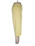 Alfred Dunner Solid Yellow Casual Pants Size 12 - photo 4