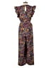 Shein Paisley Black Jumpsuit Size 0X - photo 2