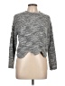 Sage the Label Tweed Gray Pullover Sweater Size L - photo 1