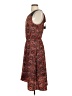 Athleta 100% Polyester Paisley Brown Casual Dress Size S - photo 5