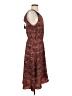 Athleta 100% Polyester Paisley Brown Casual Dress Size S - photo 4