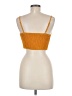 Unbranded 100% Polyester Yellow Sleeveless Top Size M - photo 2