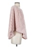 Black Rivet 100% Polyester Pink Poncho Size S - photo 4