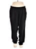IMAN Solid Black Casual Pants Size 1X - photo 1