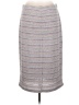 Bobeau Chevron-herringbone Gray Casual Skirt Size M - photo 2