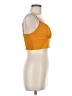 Unbranded 100% Polyester Yellow Sleeveless Top Size M - photo 4