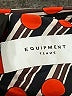 Equipment 100% Silk Orange Long Sleeve Silk Top Size XS - photo 7