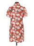 Mod Boutique 100% Polyester Orange Casual Dress Size S - photo 2